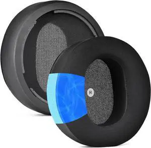Maxwell Cushions - Cooling Gel Replacement Earpads Ear Cushion Compatible with Audeze Maxwell Headphones Added Thickness Noise Isolation Foam for Epic Gaming Sessions (Silky Fabric)