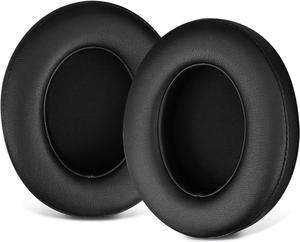 Sinowo Ear Pads Replacement Earpads Compatible for Beats Studio 2 Studio 3 Wireless Headphones Ear Cushions with Noise Isolation Memory Foam Soft Protein Leather(Black)