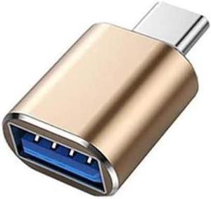 1Pcs Gold Transfer Adapter to USB 3 0 2 0 Female Charging Data for Mobile Phone Type C to Usb3 0 USB Converter USB C Adapter U Disk Reader OTG Connector Cell Phone OTG Adapters