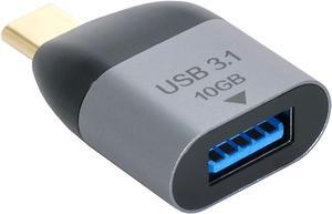 Cablecc USB 3.1 Type C Male Host to USB3.0 Type A Female OTG Data 10Gbps Adapter for Laptop & Phone