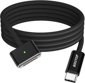 140W USB C to Magnetic 3 Cable 5Ft Compatible with MacBook Air(13/15-inch M3 2024) MacBook Air (15-inch M2 2023) MacBook Air (13-inch M2 2022) MacBook Pro (14/16-inch M2 2023)