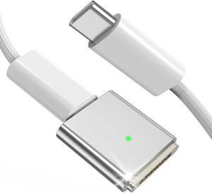 140W USB-C to Magnetic 3 Cable Charging Adapter for MacBook Pro 2023 (M2 14/16 inch) MacBook Air 2022 (M2) MacBook Pro 2021 (M1 14/16 inch) with 240W Type-C Charging Cable (2M/6.6ft)