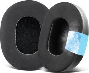 Cooling-Gel Earpads Cushions Replacement for Skullcandy Hesh 3/ANC/Evo & Crusher Wireless/ANC/Evo & Venue ANC Over-Ear Headphones Ear Pads Cushions with Noise Isolation Foam (Black)