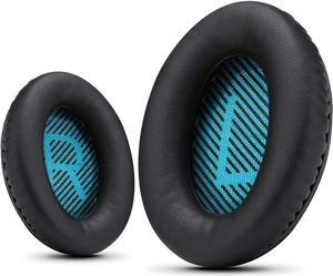 Professional Replacement  Headphone Covers  Replacement Headphone Pads for  QuietComfort 35 ii/QC35/QC25/QC2/QC15/Ae2/Ae2i/Ae2w/SoundTrue & SoundLink by C Blue