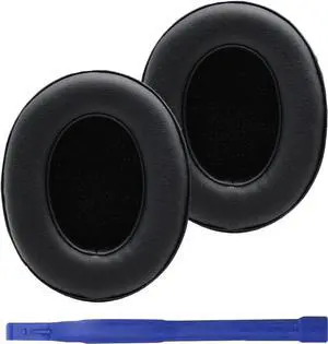 Studio3 Replacement Earpads Ear Pads Soft Protein Leather Cushion Cups Cover Compatible with by Dr.Dre Studio 2.0 Studio 3 B0500 B0501 Wired Wireless Over-Ear Headphones (Black)