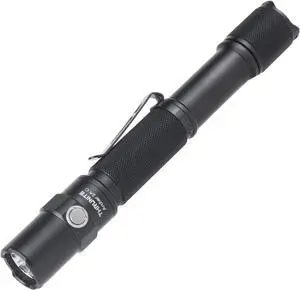 ThruNite Archer 2A C LED Rechargeable Flashlight, High 1000 Lumens AA Flashlight with Lanyard, IPX8 Waterproof Dual Switch Small Outdoor Light for Hiking, Camping, Everyday Use, EDC - CW
