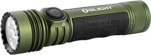 Seeker 4 Pro Rechargeable Flashlights 4600 Lumens High Powerful Bright Light with USB C Holster Waterproof IPX8 for Emergencies Camping Searching (OD Green)