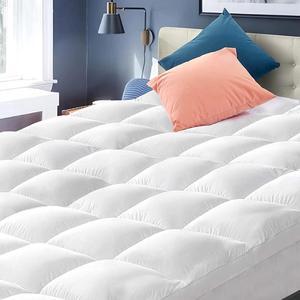 Cooling Mattress Topper Twin XL Thick Mattress Pad for College Dorm Plush Mattress Pad XLong Single Top Protector with 8-21 Inch Deep Pocket 4D Snow Down Alternative Fill