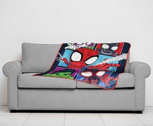 Marvel Spidey  His Amazing Friends Plush Travel Throw Blanket  Measures 40 x 50 Inches  Super Soft  Cozy Travel Accessories Features Miles Morales  Ghost Spider Gwen