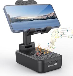 Phone Stand Phone Holder Cell Phone Stand with Wireless Bluetooth Speaker Cell Phone Holder Ipad Stand and Holder Bluetooth Speaker with Stand Compatible Widely Graduation Gifts