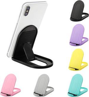 Cell Phone Stand 6Pack Foldable Portable Desktop Cell Phone Holder Adjustable Universal Multi-Angle Cradle Stands for iPhone 15 14 13 12 11 Pro Xs Max Xr X 8 Plus  Galaxy Tablet Smart Phones