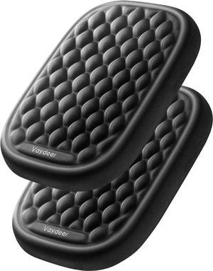 Ergonomic Wrist Rest Pad 2 Pcs Armrest Pad Elbow Rest Padded Relieve Elbow Pain Computer Arm Rest Wrist Support Cushion Mouse Pad for Desk Office Gaming