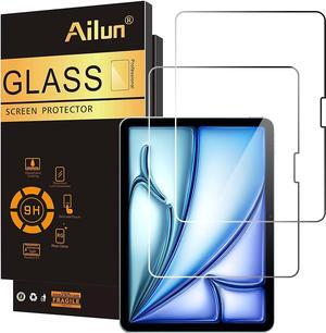Screen Protector for iPad Air 11 Inch 6 Generation [2024 6th Gen] iPad Pro 11 Inch 2024 5th Generation Tempered Glass [Face ID &  Pencil Compatible][2 Pack]