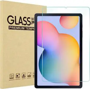 Screen Protector for Galaxy Tab S6 Lite 10.4 Inch 2024/2022/2020(SM-P620/P625/P613/P619/P615/P610) HD Clear 9H Hardness Tempered Glass Screen Saver Film Guard for Galaxy Tab S6 Lite -1 Pack