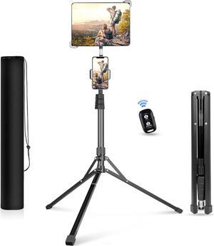 Tablet Pillow Stand Tablet Stand Tablet Holder Dock for Bed with 3 Viewing Angles  Compatible with all tablets Phones and iPad Pro 9.7 10.5 12.9 Air Mini 4 3 Kindle E-Reader and books(Black)