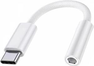 USB-C to 3.5 mm Headphone Jack Adapter for iPhone 15 USB C to Aux Audio Braided Cable Cord Compatible with iPad Pro MacBook Pro  Galaxy S23 Google Pixel 7/6 etc