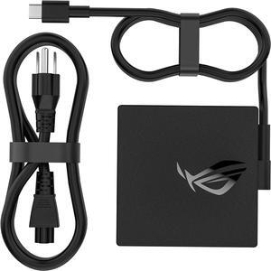 100W USB-C Laptop Charger A20-100P1A for  ROG Chromebook Z13 X13 GV301 GZ301 GA401QM GA503QM G533QM GX703HS ZenBook 14 14X UX425QA UM425QA TypeC 20V 5A Adapter Power Supply Cord (100w)