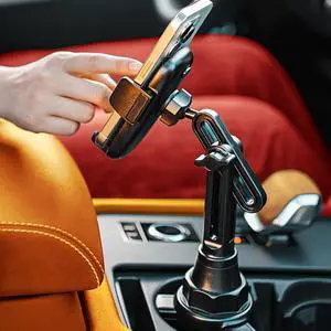 Cup Holder Phone Holder for Car Mount 2024 New Car Cup Phone Holders for Your Car Adjustable Cell Phone Holder Car Accessories for iPhone  23 Google All Smartphones 4-7 inches