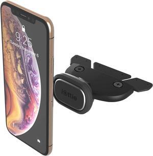 iTap 2 Magnetic CD Slot Car Mount Holder Cradle for  Galaxy S22 Google Pixel 7 Motorola Moto G OnePlus 10 Sony Xperia & Other Android Smartphones Black