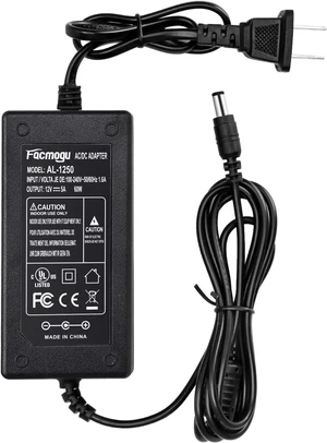 12V 5A Power Supply AC 100-240V Adapter Converter Transformer 60W 12V 5A Power Supply AC 100-240V Adapter Converter Transformer 60W