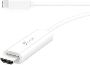 USB C to HDMI Adapter Cable - 5ft 4K@60Hz Type C [Thunderbolt 3 Compatible] to HDMI Cable for MacBook Pro MacBook Air iPad Pro Tablet PC Laptop Computers