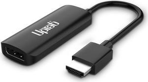 HDMI to DisplayPort Adapter 8K HDMI 2.1 to DP 1.4 for HDMI Equipped Systems to Connect to DisplayPort Monitors - Compatible with Xbox One/X/S and Playstation 5 and More