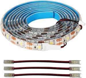 5V 12W LED Light for Bambu Lab P1P P1S 100CM Length Light Strip with 3 Extra Connecter for 3D Printer Accessories Replacement