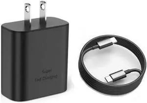 45W Super Fast Charger Type C Fast Charging USB C Android Phone Charger with 5FT Cable for  Galaxy S24 S23 S21 S20 Ultra/Note/Fold/Flip/A54/A73/A74/Galaxy Tab/ipad/iphone15/rapida cargador