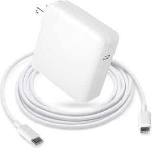 Mac Book Pro Charger - 87W USB C Power Adapter Compatible with 13/14/15 Inch After 2016 for Mac Book Air After 2018 Works 70W 67W 61W 30W 29W Include Charge Cable6.6Ft