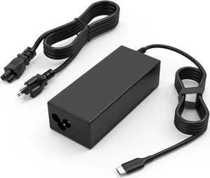 USB Type C HP Chromebook Charger 45W fit for HP Chromebook 14      Google Type C Laptop Fast Charging Power Supply Cord