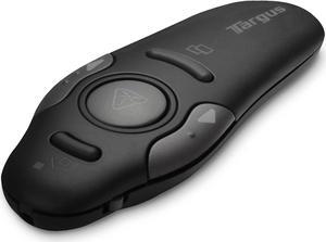 Bluetooth Wireless Presentation Clicker Laser Pointer for Meetings and PowerPoint  Comes with USB Dongle 50 Foot Range (AMP16US)