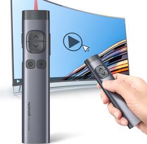 Highlighting Presentation Remote - Digital Pointer and Magnify for tv led lcd Screen Bluetooth Presentation Clicker with Dual Laser Powerpoint Presenter Clicker N97s - 50M