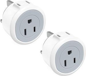 US to UK Plug Adapter Double USA to Ireland Travel Adapter UK Power Adapter Converter for USA to Dubai England London Scotland British Kenya Qatar Irish HongKong(2-PACK)