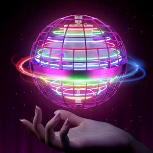 Flying Orb Ball Toy 2023 Hover Orb Spinner Hand Drone Orbit Flying Spinner with Endless Tricks Cool Toys for 6 7 8 9 10+ Year Old Boys Girls Teens Indoor Outdoor Toys(Purple)