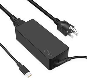 Universal Chromebook Charger USB C 65W 45W Laptop Charger for  Thinkpad Yoga   Laptops Type C Fast Charging Laptop Adapter Power Cord 10FT