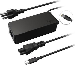 65W 45W USB C Laptop Charger for  Type C Computer Power Adapter Cord - Thinkpad X1 Carbon T480 T490 T480s T490s T580 T590 T14 T16 Yoga 7i C740 C940 C930 920 C630 730 720 Chromebook Replacement