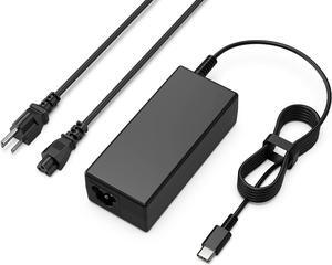 65W 45W USB C Laptop Charger Replacement for HP  Thinkpad Yoga     Chromebook Charger Fast Charging Type C Laptop Charger AC Adapter Power Cord Supply