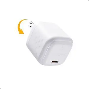 30W USB C Charger Slim Compact Fast Charger Block Foldable GaN Wall Charger USB-C Power Adapter for iPhone 15 14 13 12 11 Pro Max Galaxy S24 23 22 21 Note iPad Pro Pixel