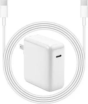 [ MFi Certified] Charger for Mac Book Pro Air 118W 96W 87W 61W USB C Fast Power Adapter Compatible with MacBook Air Pro and All USB-C Devices