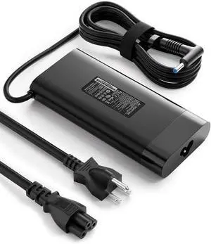 150W Laptop Charger for HP Laptop 917649-850 AC Adapter for Z Book 15 16 17 15u 15v G3 G4 G5 G6 G7 G8 G9 ZBook Studio G4 G5 G7 G8 G9 OMEN Pavilion Gaming 15 17 Laptop Power Supply Cord 150 watt