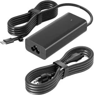 65W USB C Charger for  Pro 13 14 16 Xps 12 13 9315 9320 7390 inspiron-7306 5620 5310 7425 Chromebook 3100 3110 Latitude 5410 5330 5420 5440 5450 5430 7410 7400 7420 7320 7430 3520 3420 3440 Laptop