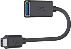 F2CU036BTBLK 3.0 USB-C to USB-A Adapter (USB Type-C)