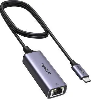 USB C to Ethernet Adapter 1.6FT Gigabit RJ45 to USB 3.0 Type-C (Thunderbolt 3) Ethernet LAN Network Adapter Compatible with MacBook Pro iPad Pro  XPS and More