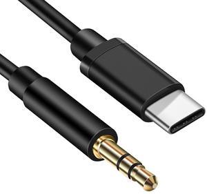 USB C to Aux Cable 3.5ft Type C to 3.5mm Audio Adapter Cord Headphone Jack Car Stereo Cable Compatible With  Galaxy S22 S21 S20 Note20 Google Pixel