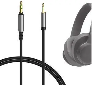 Geekria Audio Cable Compatible with JBL Tune 770NC/760NC/750BTNC/720BT/710BT/700BT/660NC Live 660NC/650BTNC/500BT Headphones 2.5mm to 3.5mm Replacement Stereo Cord (4 ft/1.2 m)