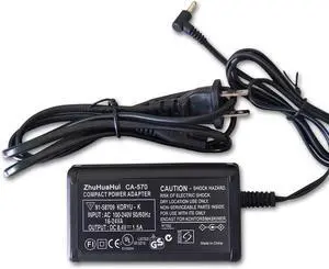 CA-570 AC Adapter Charger Compatible with Canon VIXIA HV/HF/HG Series: VIXIA HV10 VIXIA HV20 VIXIA HV30 VIXIA HF M32 VIXIA HF10 VIXIA HF11 VIXIA HF200 VIXIA HF20 VIXIA HF S10 VIXIA HF S100