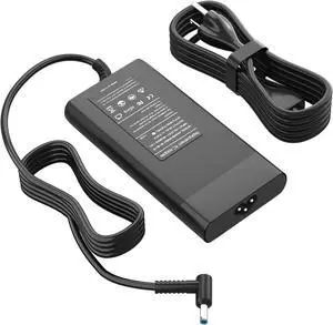 150W AC Adapter Charger for HP ZBook 15 16 17 15u 15v G3 G4 G5 G6 G7 G8 G9 G10 G11 Fury 15 17 G7 G8 Z Book Studio G4 G5 G7 G8 G9 G10 G11 Omen Pavilion Gaming 15 17 Laptop Power Supply Cord