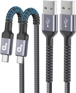 USB C Cable 10FT 2Pack Long USB A to USB C Charger Cable Type C Cable 3A Fast Charging Upgraded Extra Durable Braided USBC Cord Compatible with iPhone 16 15 Pro Max/ Galaxy S23/LG and More