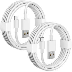 Car Carplay Cable for iPhone 16/15 Pro Max/Plus/16e USB C Charger Cord 2Pack USB A to USB C Cable for iPad Pro 13/12.9/11 inch iPad Air M3 M2 5th/4th Mini 7th/6th Gen Car Charger Charging Cord 3FT