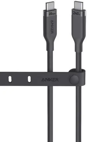 USB 4 Gen 2 Cable 20 Gbps Data Transfer 4K HD Display 240W 3FT Bio-Based Charging USB C to Type C Cable for iPhone 16 Series USB-C Laptops and More